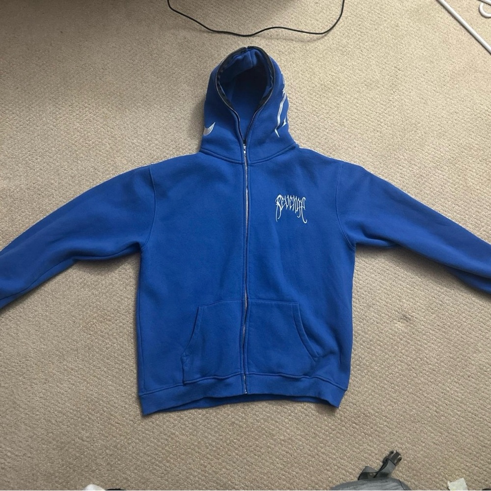 Blue Revenge Hoodie Full Zip